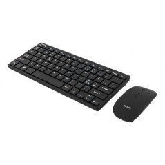 Trådløse tastaturer - Deltaco trådløst sæt med minitastatur og mus