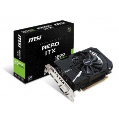 Komponenter - MSI GeForce GTX 1050Ti 4GB Aero ITX OC