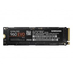Harddiske til lagring - Samsung 960 EVO 250GB M.2 PCIe SSD