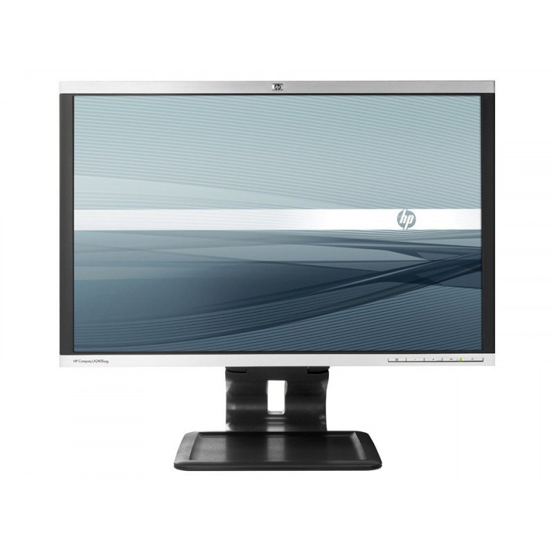 Brugte computerskærme - HP 24-tommers skærm LA2405WG (brugt)