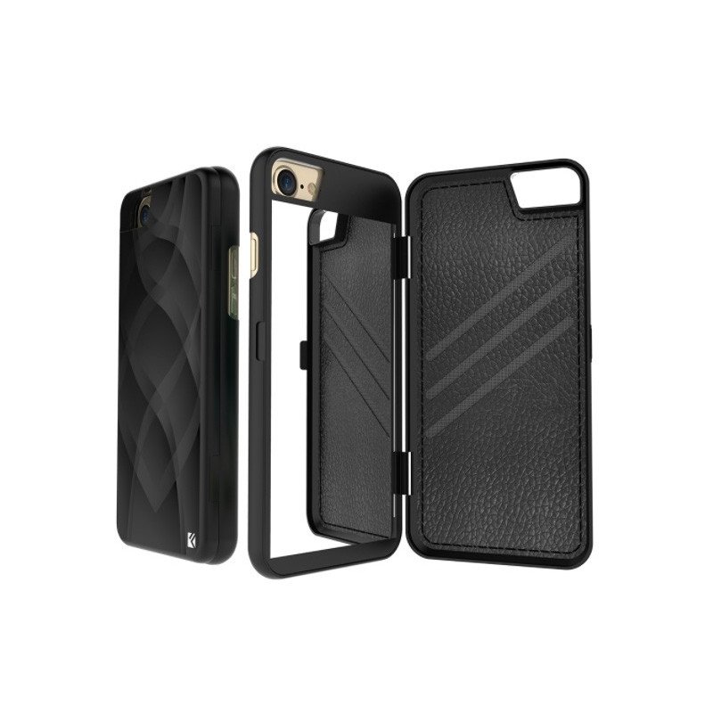 Skaller og hylstre - Plånboksfodral till iPhone 7/8 med spegel