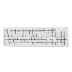 Deltaco USB-tastatur hvid