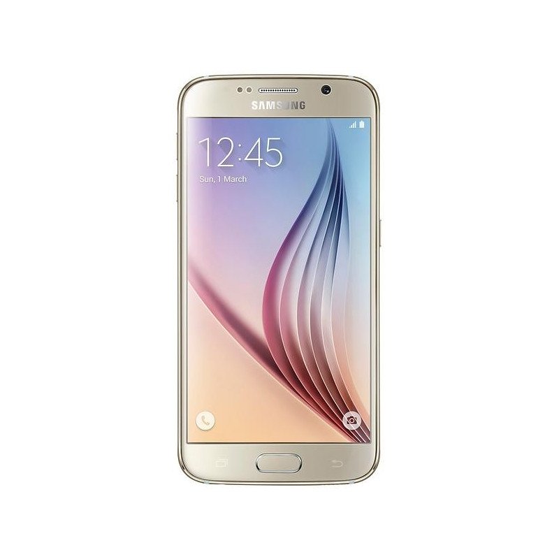 Samsung Galaxy - Samsung Galaxy S6 32GB Gold (beg)  (äldre utan app support)