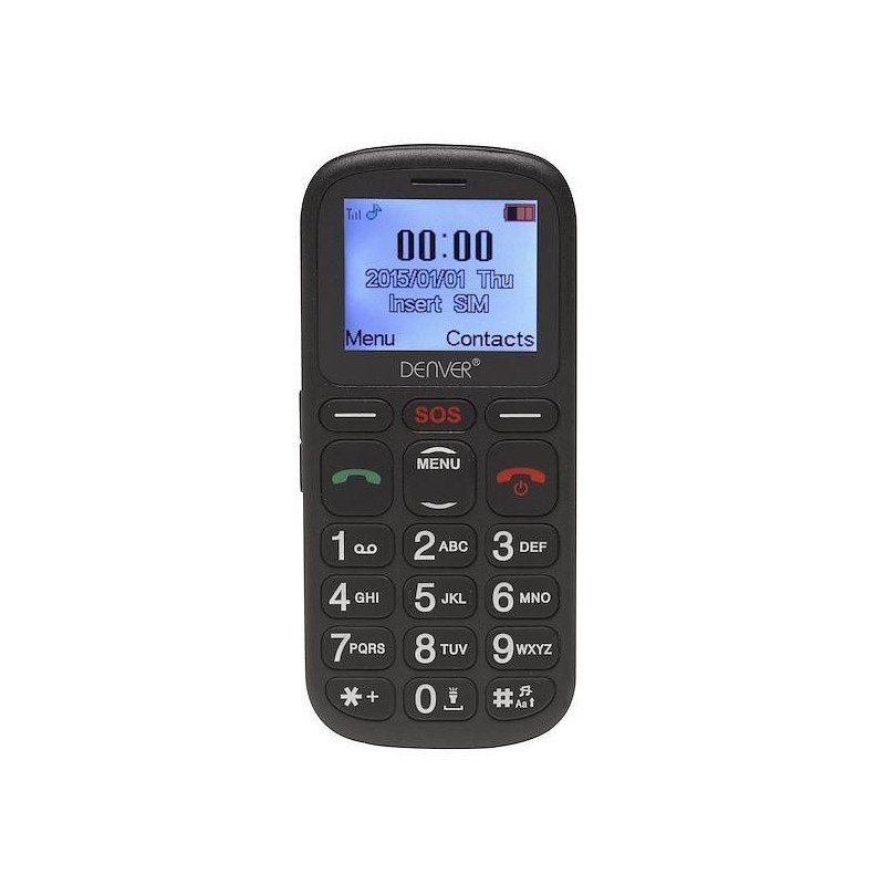 Billige mobiler, mobiltelefoner og smartphones - Denver GSP-120 Seniortelefon
