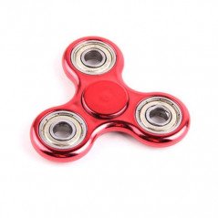 Fidget spinner & fidget cube - Fidget Spinner rosa-röd färgad (B-grade)