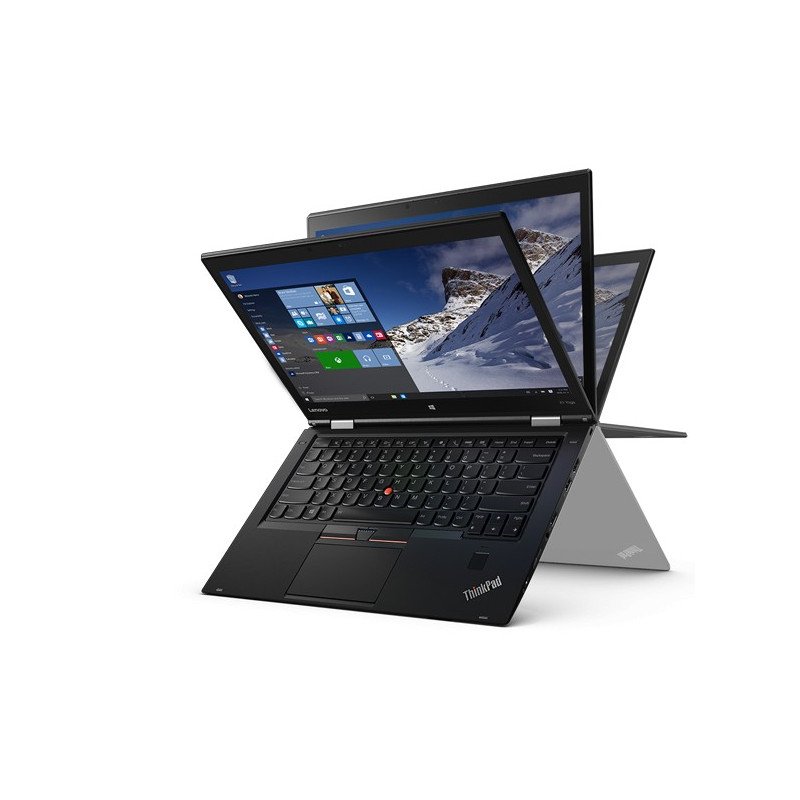 Brugt laptop 14" - Lenovo ThinkPad X1 Yoga Touch i7 8GB 128SSD med 4G (brugt skærmen har mærker)