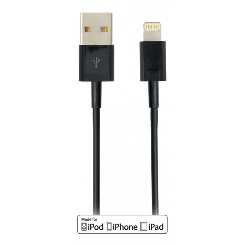 Opladere og kabler - Apple-godkänd USB til Lightning-kabel till iPhone