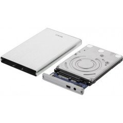Kabinetter til intern harddisk - USB 3.0-kabinet til intern 2,5" SATA-harddisk
