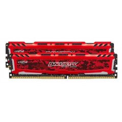 Begagnade RAM-minnen - Crucial Ballistix Sport LT Red DDR4 PC21300/2666MHz 2x8GB