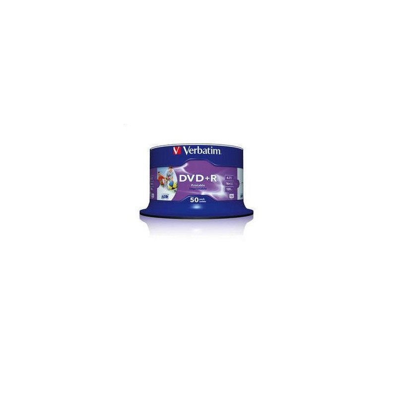 DVD Burner & Blue-Ray - Verbatim DVD+R 4.7GB 50-pack