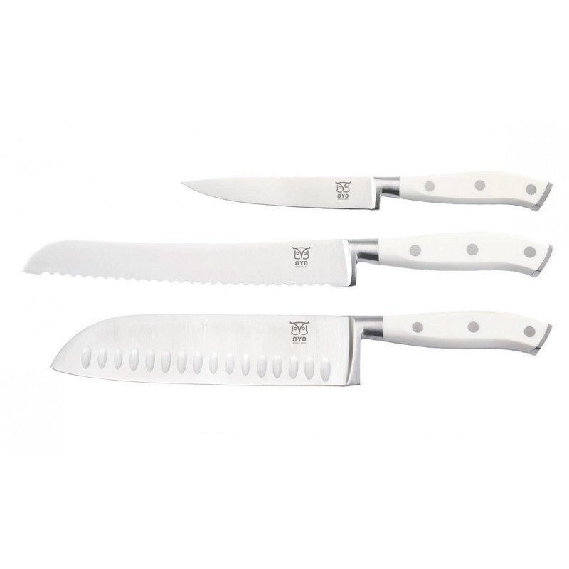 Køkkenredskaber - Øyo knivset med 3 knive