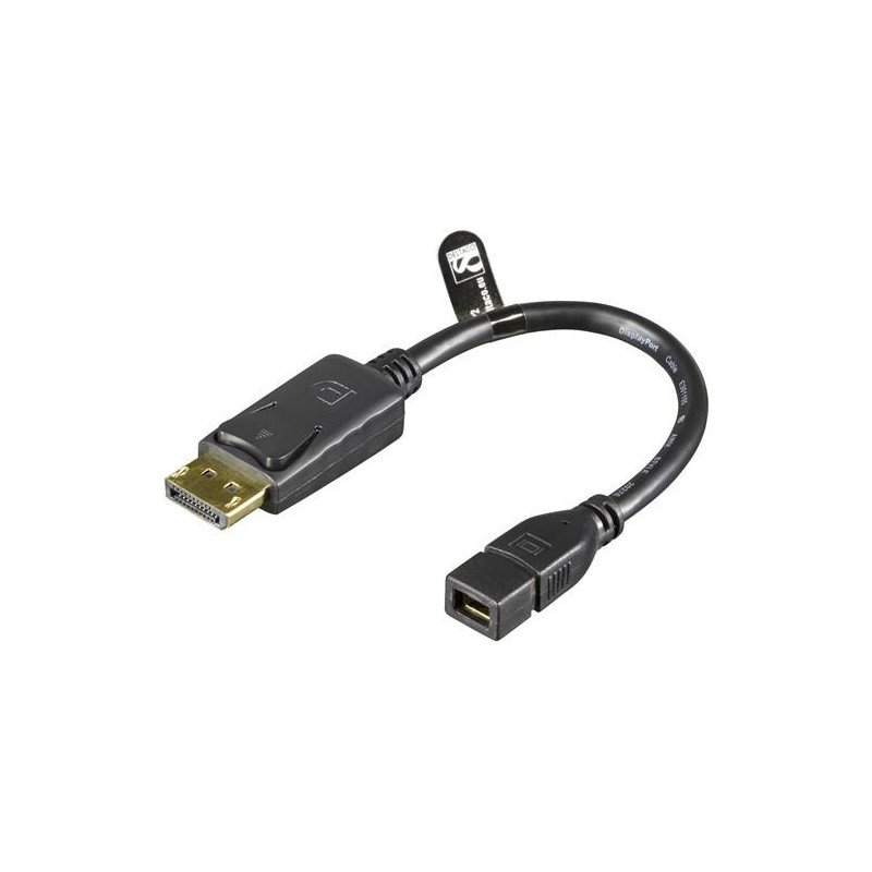 Skärmkabel & skärmadapter - Adapter DisplayPort till MiniDisplayPort (hona)
