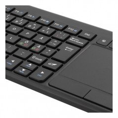 HTPC - Deltaco trådløst tastatur med mousepad/trackpad/touchpad