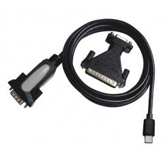 Computertilbehør - USB-C til serielport (RS-232)