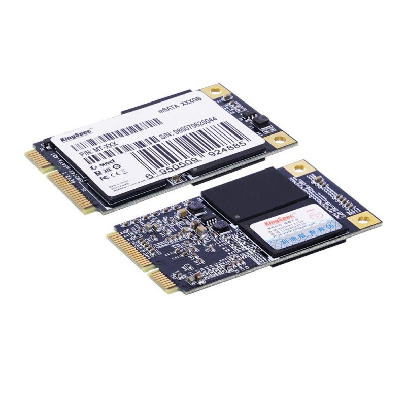 Harddiske til lagring - KingSpec 512 GB SSD mSATA 2242