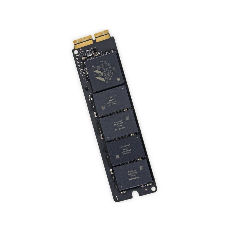 Harddiske til lagring - 128 GB SSD PCIe till MacBook 2013 & 2014 (BEG)