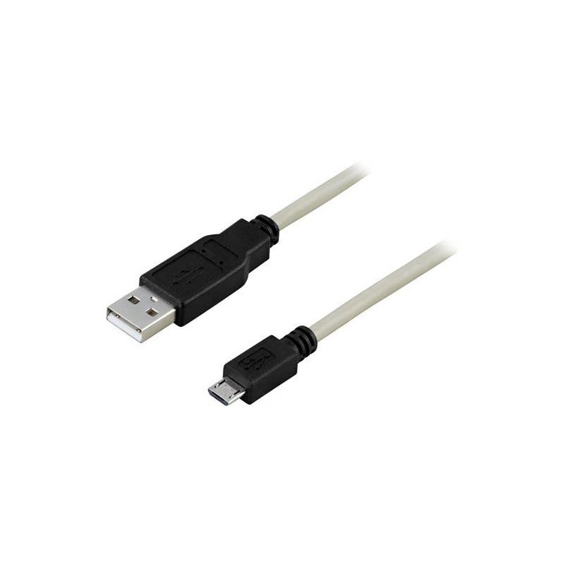 Opladere og kabler - MicroUSB-kabel 25 cm