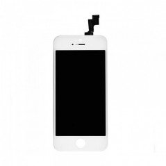 Erstatningsskærm til iPhone 5S/SE (hvid)