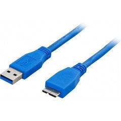 USB-kabel og USB-hubb - Deltaco USB A - USB Micro-B 3.0 0,5m