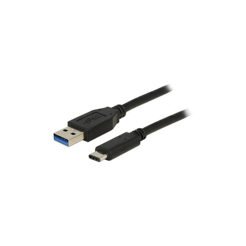 USB cable and USB hub - Delock USB-C till USB-kabel 1 meter