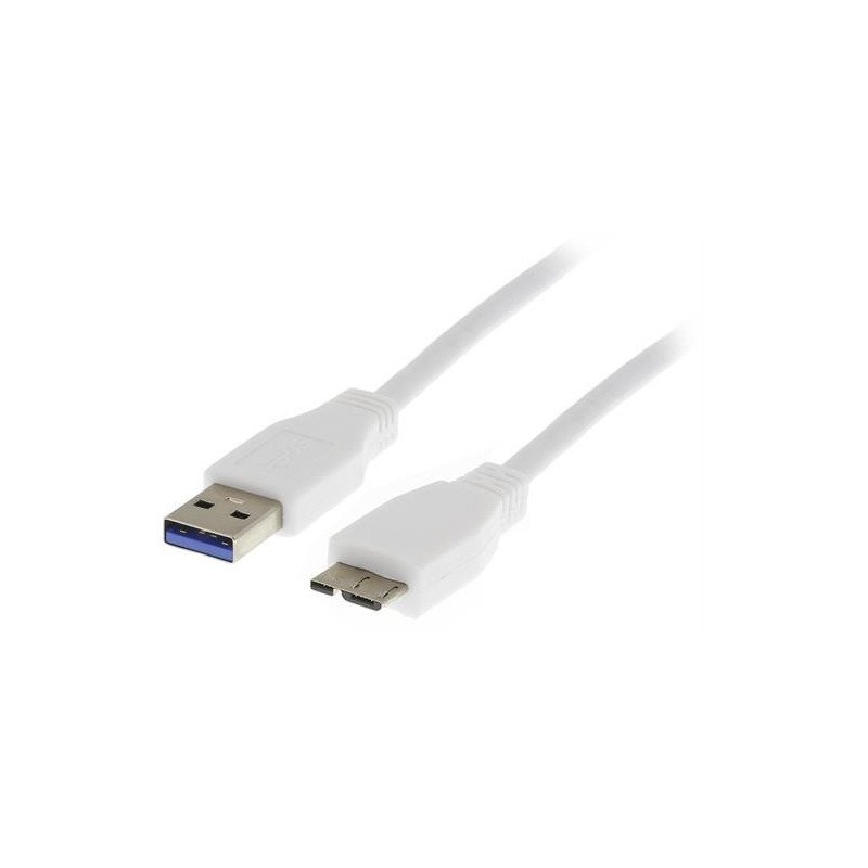 USB-kablar & USB-hubb - Deltaco USB A - USB Micro-B 3.0 0,5m