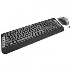Tastaturer - Trust trådløst tastatur og mus