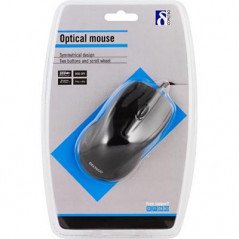 Trådad mus - Deltaco USB-mus