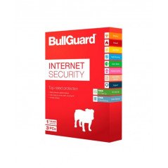 Antivirus - Bullguard Internet Security 2018 3 användare i 1 år