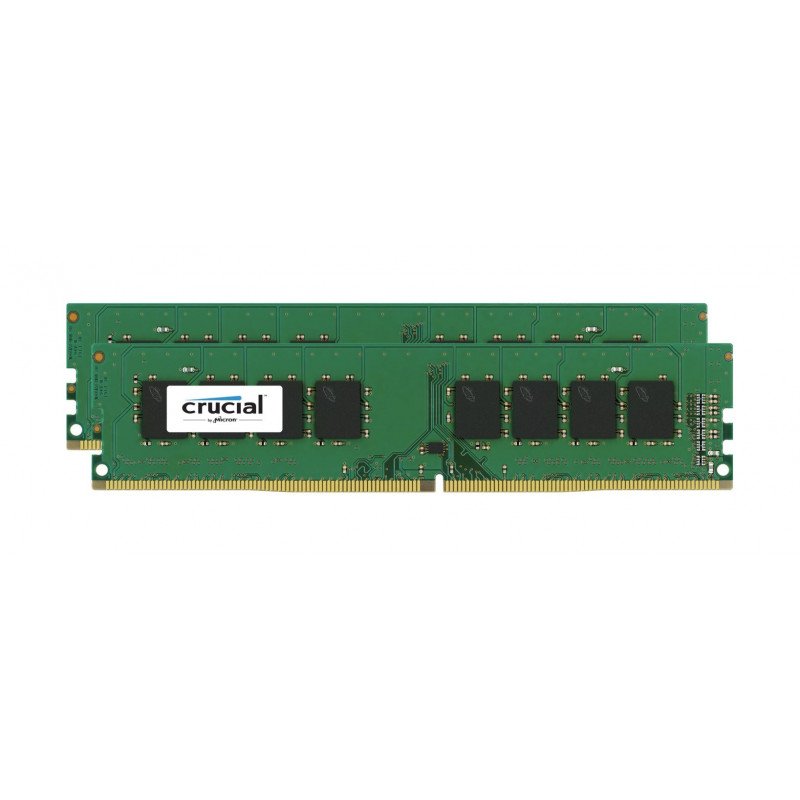 Komponenter - Crucial DDR4 PC19200/2400MHz 8GB (2x4) RAM-minne