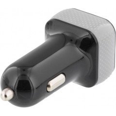 Opladere og kabler - Billaddare med 2 USB-kontakter