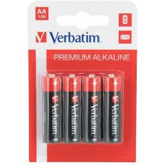Batteri - Verbatim 4-pack AA-batterier