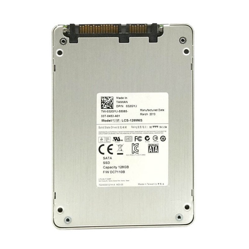 Interne harddiske - Lite-On SSD-hårddisk 128 GB (beg)