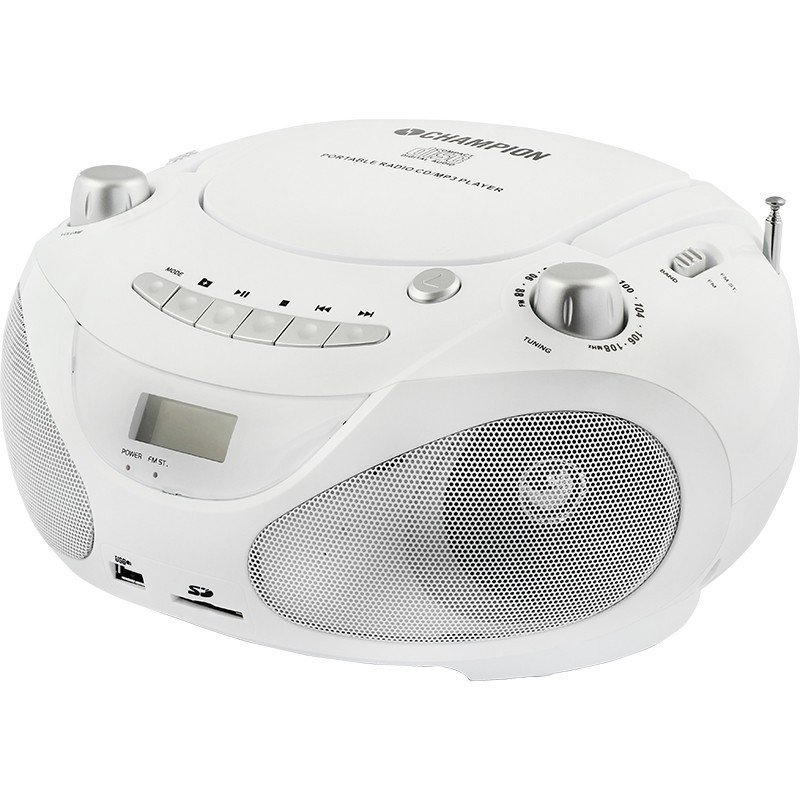Radio & stereo - Champion boombox med CD, radio och MP3-uppspelning