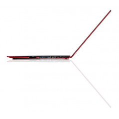 Used laptop 14" - Fujitsu U772 Röd (beg med chassiskada och märken skärm)