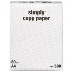 Papper - Hålat A4-papper 500 sidor