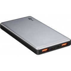 Portabla batterier - Goobay PowerBank portabelt batteri på 10.000mAh 3A QC3.0