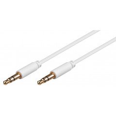 Goobay ljudkabel AUX 3.5 mm 3-pin i flera längder