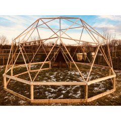 Verktyg trädgård - Byggsats - Modulär geodetisk kupol