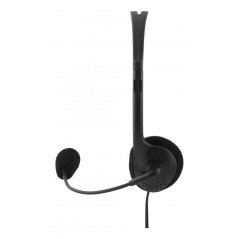 Chatheadset - Deltaco headset 3.55 mm