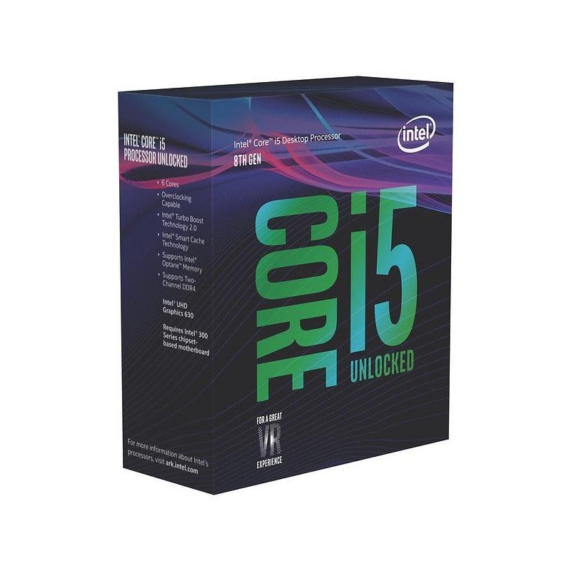 Komponenter - Intel Core i5-8600K Processor Socket LGA1151-2