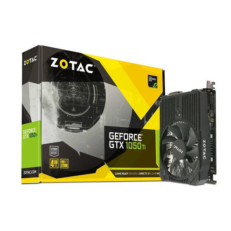 Komponenter - Zotac GeForce GTX 1050 Ti Mini 4GB