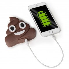 Portable batterier - Poop emoji powerbank 2200mAh