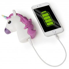 Portable batterier - Unicorn emoji powerbank 2200mAh