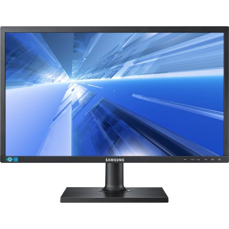 Brugte computerskærme - Samsung 24" LED-skärm (beg)