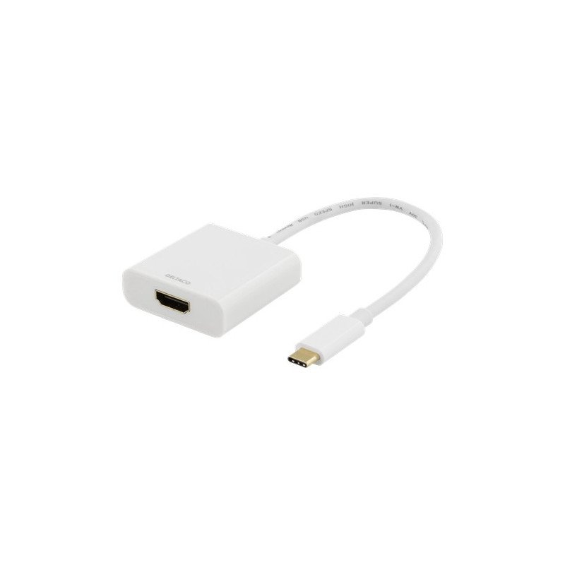 USB-C - USB-C till HDMI-adapter