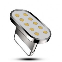 Opladere og kabler - Lightningkabel med magnetkontakt (silver)