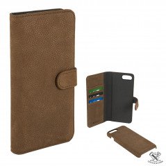 Plånboksfodral i läder till iPhone 7/8 Plus
