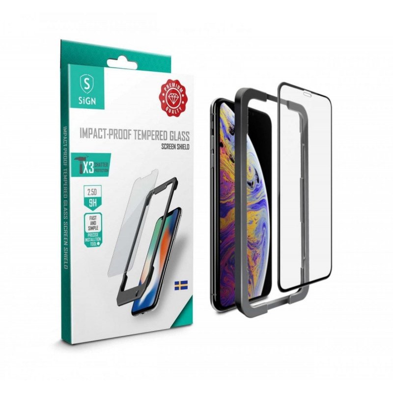 Skærmbeskyttere - Skärmskydd i härdat glas för iPhone XS Max & 11 Pro Max