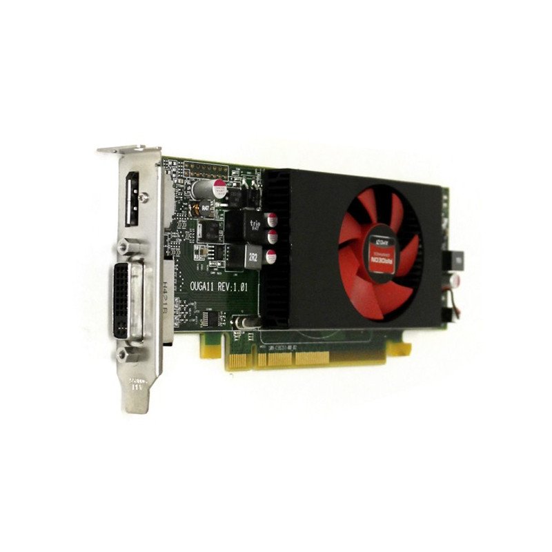 Komponenter - AMD Radeon HD8490 1GB low profile grafikkort (brugt)