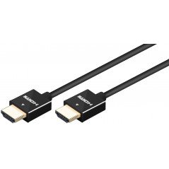 1 meters slimmad HDMI-kabel